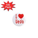 iloveueda 1  Mini Magnet (100 pack) 