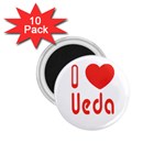 iloveueda 1.75  Magnet (10 pack) 