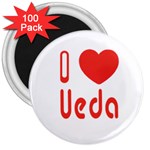 iloveueda 3  Magnet (100 pack)