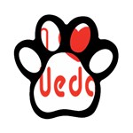 iloveueda Magnet (Paw Print)