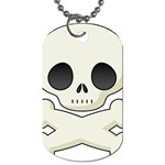 Skull_1 Dog Tag (One Side)