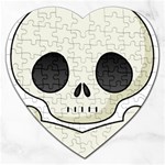 Skull_1 Jigsaw Puzzle (Heart)