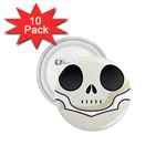 Skull_1 1.75  Button (10 pack) 