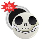 Skull_1 2.25  Magnet (10 pack)