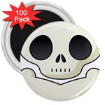 Skull_1 3  Magnet (100 pack)