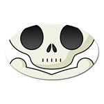 Skull_1 Magnet (Oval)