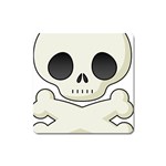 Skull_1 Magnet (Square)