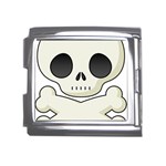 Skull_1 Mega Link Italian Charm (18mm)