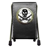 Skull_3 Pen Holder Desk Clock