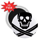 Skull_3 2.25  Magnet (10 pack)