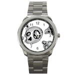 Skull_4 Sport Metal Watch