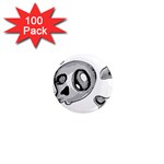 Skull_4 1  Mini Magnet (100 pack) 