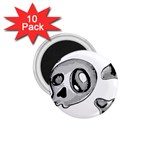 Skull_4 1.75  Magnet (10 pack) 