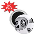 Skull_4 1.75  Magnet (100 pack) 