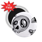 Skull_4 2.25  Magnet (10 pack)