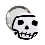 Skull_5 2.25  Handbag Mirror