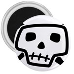 Skull_5 3  Magnet