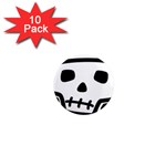 Skull_5 1  Mini Magnet (10 pack) 