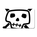 Skull_5 Magnet (Rectangular)