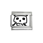 Skull_5 Italian Charm (9mm)