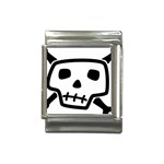 Skull_5 Italian Charm (13mm)