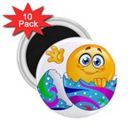 Easter egg Emoji 2.25  Magnet (10 pack)