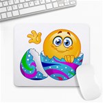 Easter egg Emoji Large Mousepad