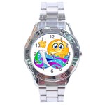 Easter egg Emoji Stainless Steel Analogue Watch