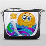 Easter egg Emoji Messenger Bag