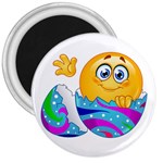 Easter egg Emoji 3  Magnet