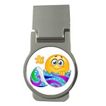 Easter egg Emoji Money Clip (Round)