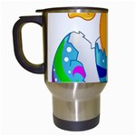 Easter egg Emoji Travel Mug (White)