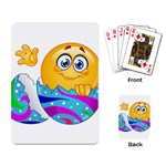 Easter egg Emoji Playing Cards Single Design