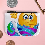 Easter egg Emoji Mini Coin Purse