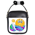 Easter egg Emoji Girls Sling Bag