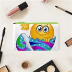 Easter egg Emoji Cosmetic Bag (XS)