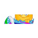 Easter egg Emoji Satin Scarf (Oblong)