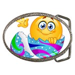 Easter egg Emoji Belt Buckle