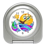 Easter egg Emoji Travel Alarm Clock