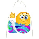 Easter egg Emoji Full Print Apron