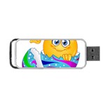 Easter egg Emoji Portable USB Flash (One Side)