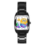 Easter egg Emoji Stainless Steel Barrel Watch