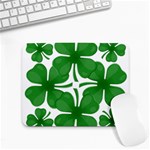 4 leaf clover Small Mousepad