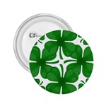 4 leaf clover 2.25  Button