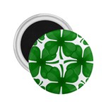 4 leaf clover 2.25  Magnet