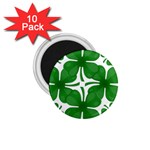 4 leaf clover 1.75  Magnet (10 pack) 