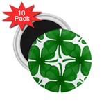 4 leaf clover 2.25  Magnet (10 pack)