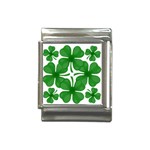 4 leaf clover Italian Charm (13mm)