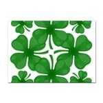 4 leaf clover Sticker A4 (10 pack)