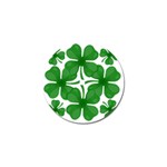 4 leaf clover Golf Ball Marker